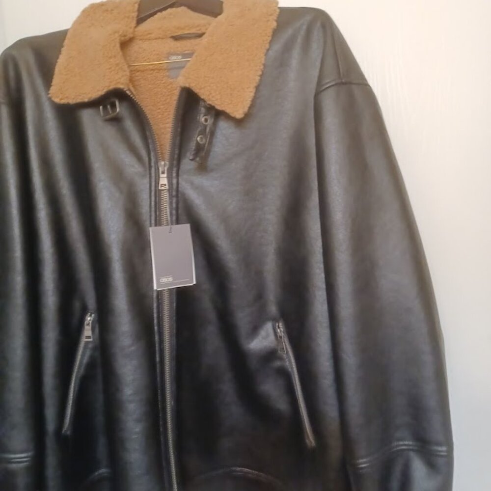 Men Leather Coat from London